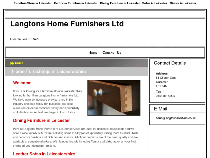 www.furniturestoresleicester.net