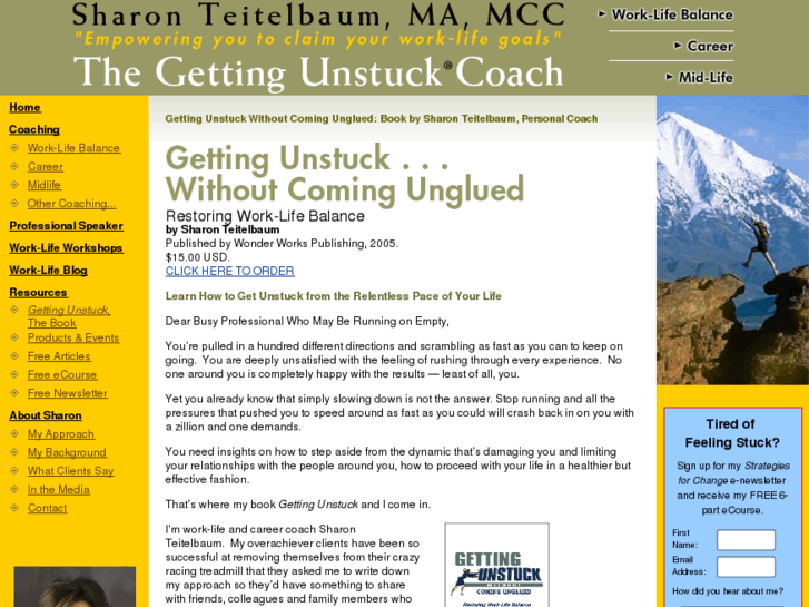 www.gettingunstuckwithoutcomingunglued.com