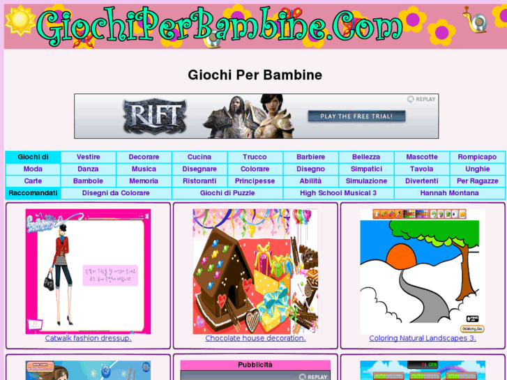 www.giochiperbambine.com