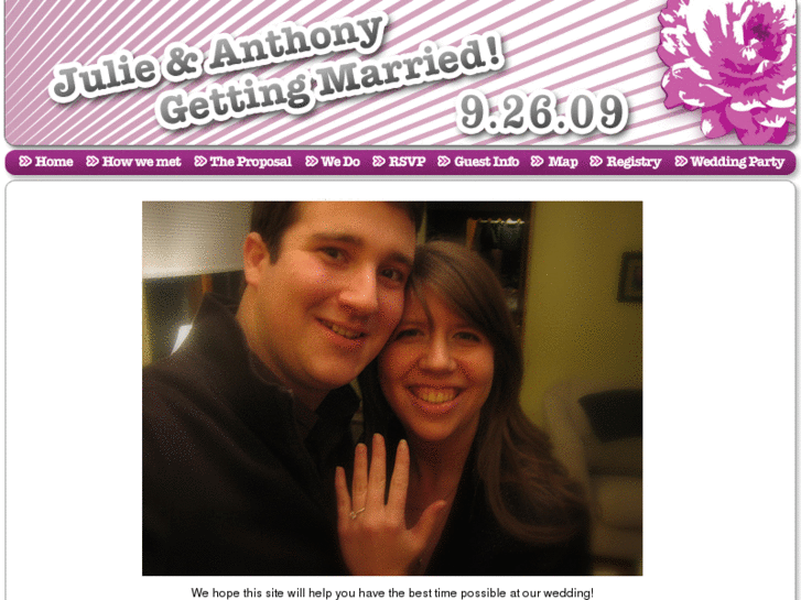 www.julieandanthony.com