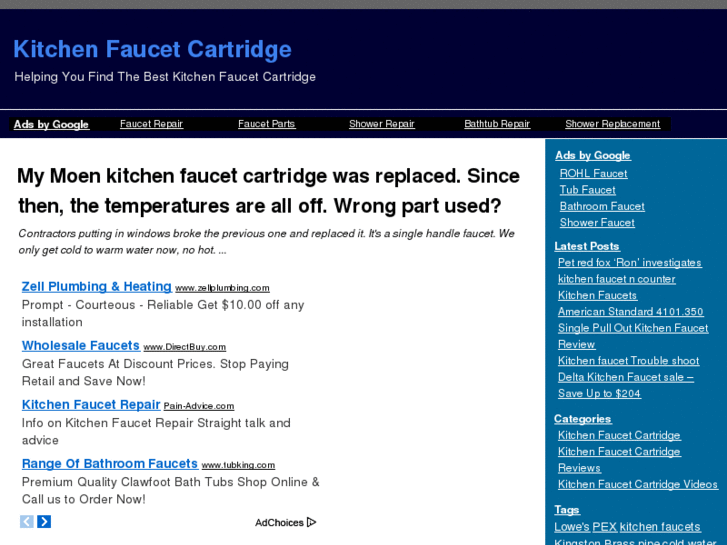 www.kitchenfaucetcartridge.com