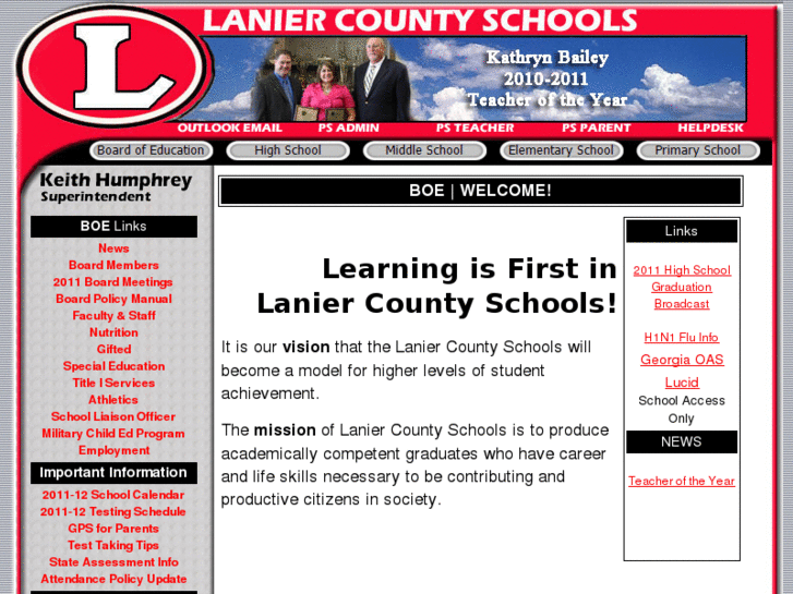 www.laniercountyschools.com