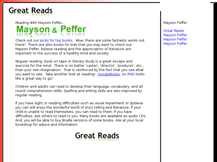 www.maysonpeffer.com