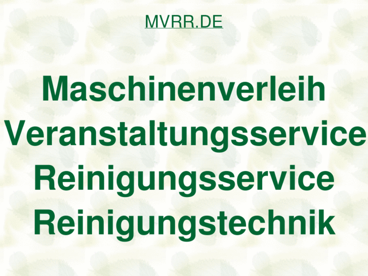 www.mvrr.de