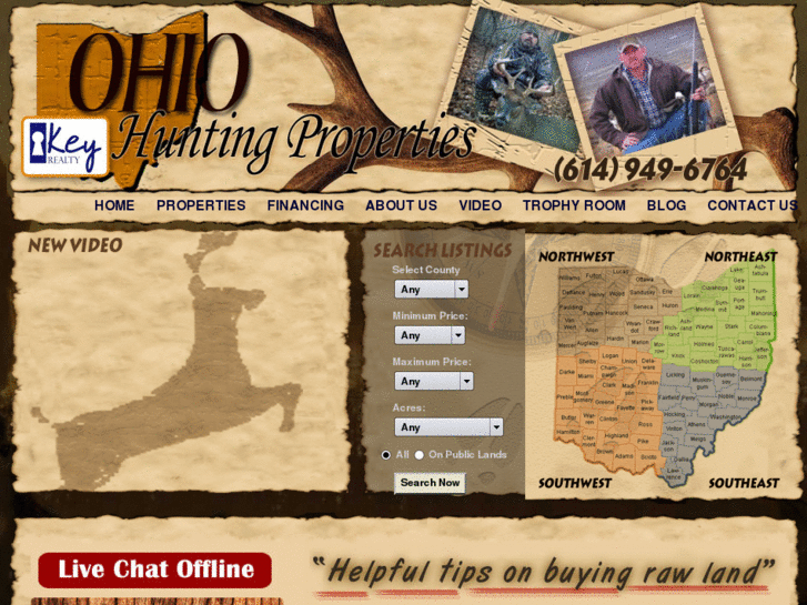 www.ohiohuntingproperties.com