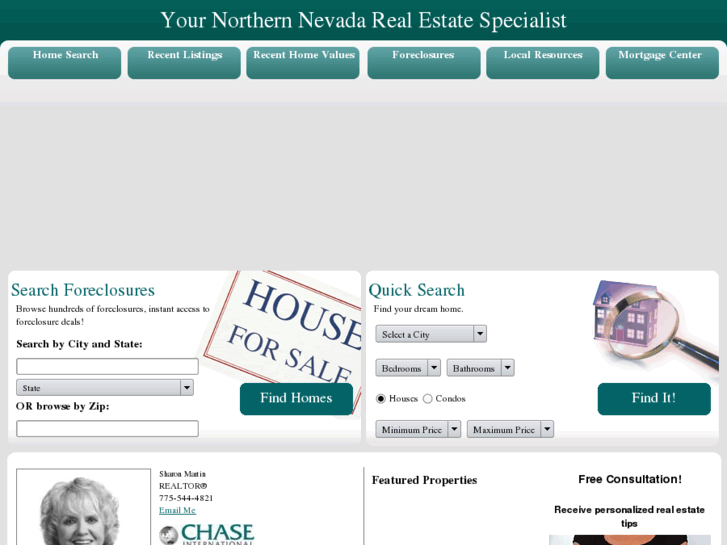 www.sharonrenosparkshomes.com