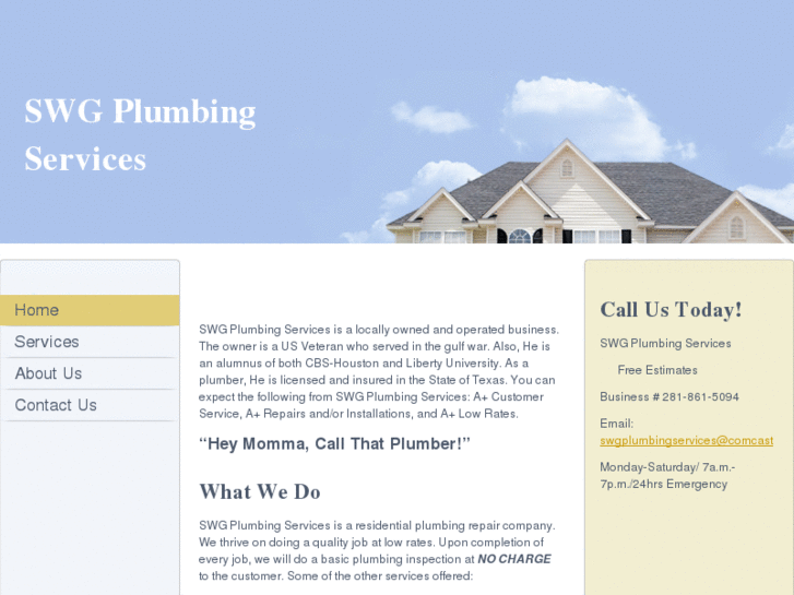 www.swgplumbingservices.net