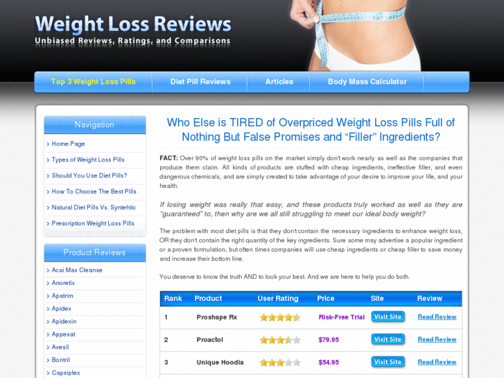 www.weightloss-reviews.net