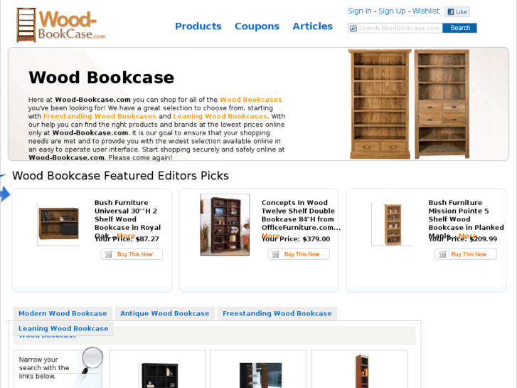 www.wood-bookcase.com