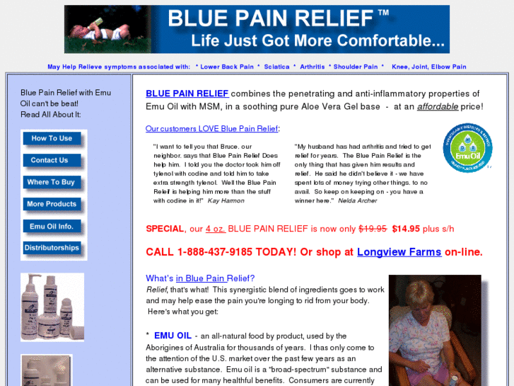 www.bluepainrelief.com