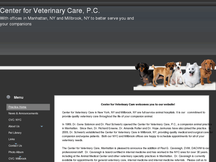 www.centerforveterinarycare.com