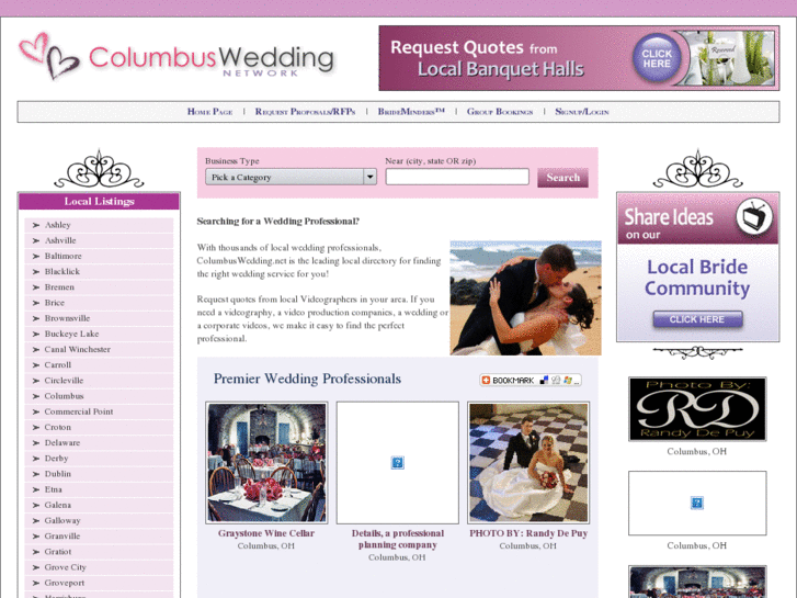 www.columbuswedding.net