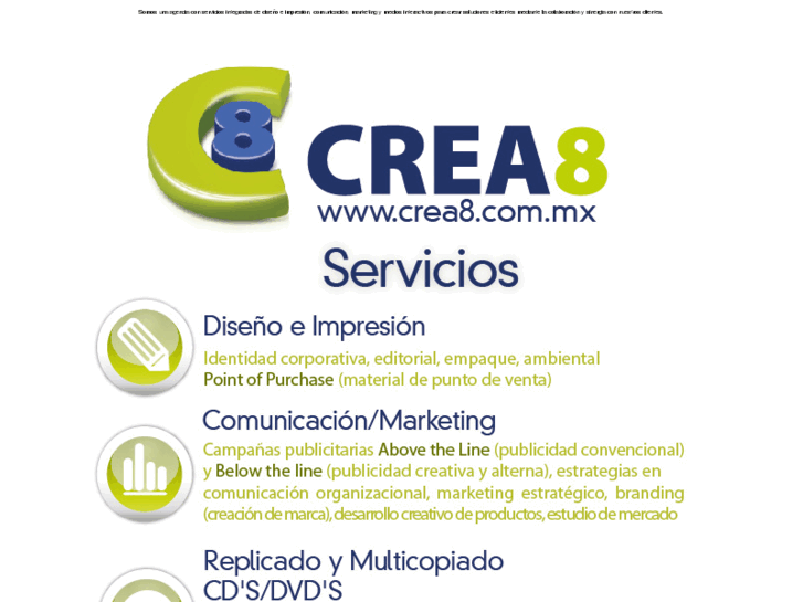 www.crea8.com.mx