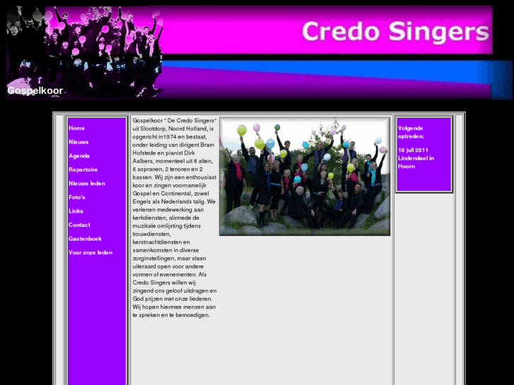 www.credosingers.nl