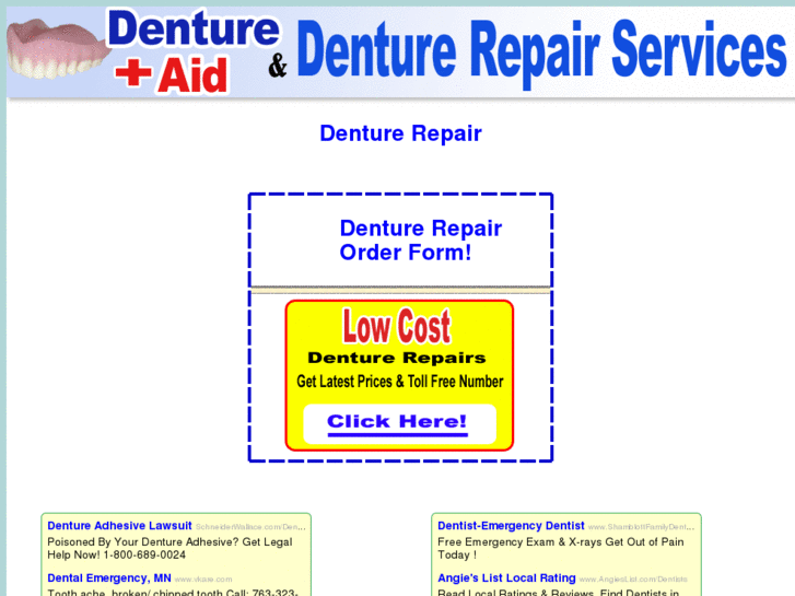 www.denturerepairservice.org