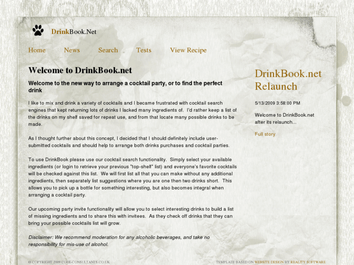 www.drinkbook.net