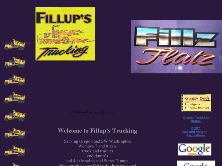 www.fillupstrucking.com