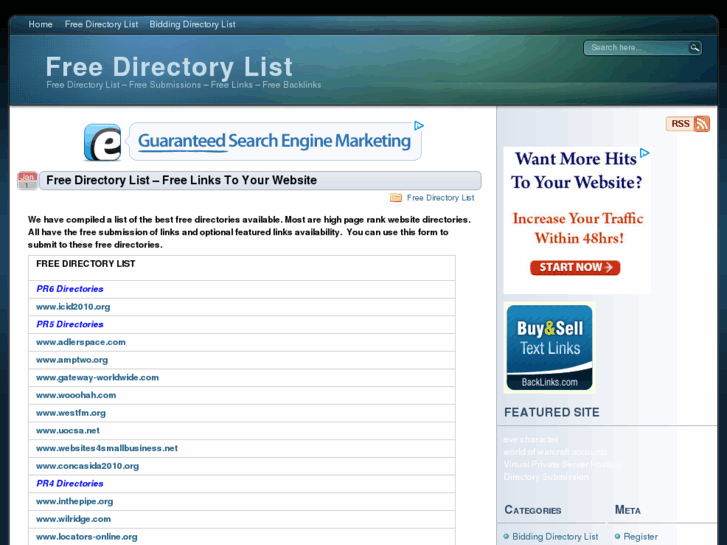 www.free-directory-list.net