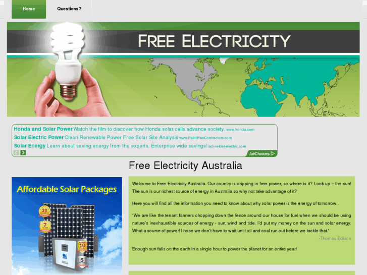 www.freeelectricity.com.au