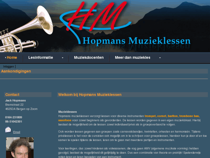 www.hopmansmuzieklessen.nl