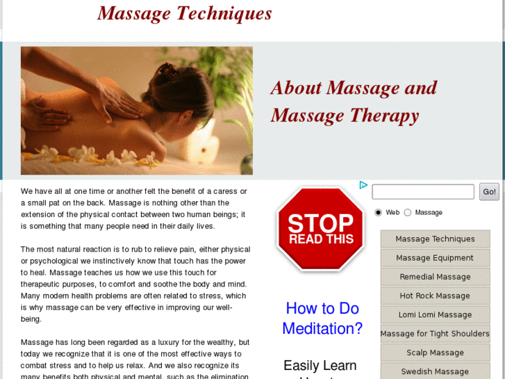 www.massagetechniques.com.au