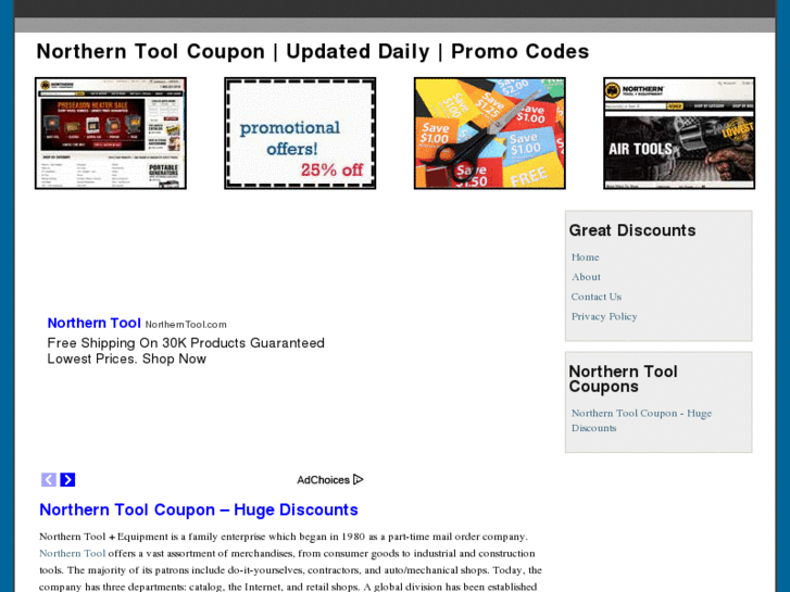 www.northerntoolcoupon.com