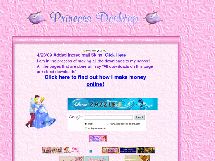 www.princessdesktop.net