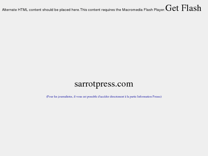 www.sarrotpress.com