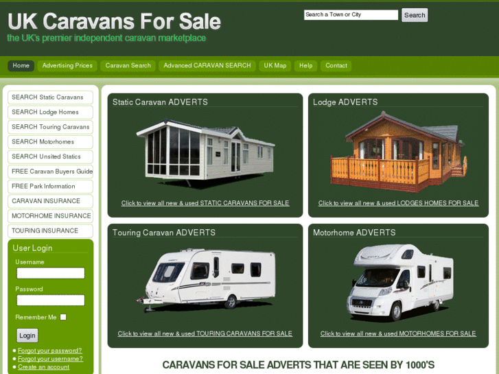 www.ukcaravansforsale.co.uk