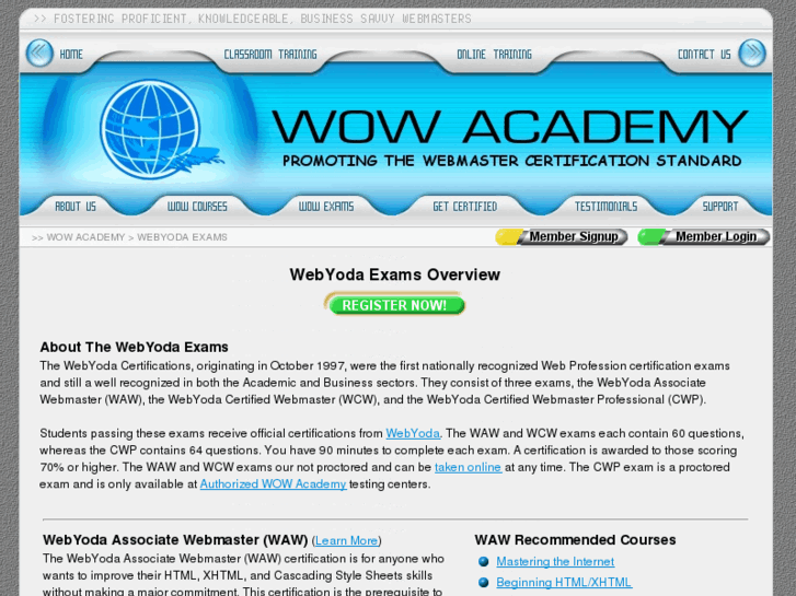 www.webyodaexam.com