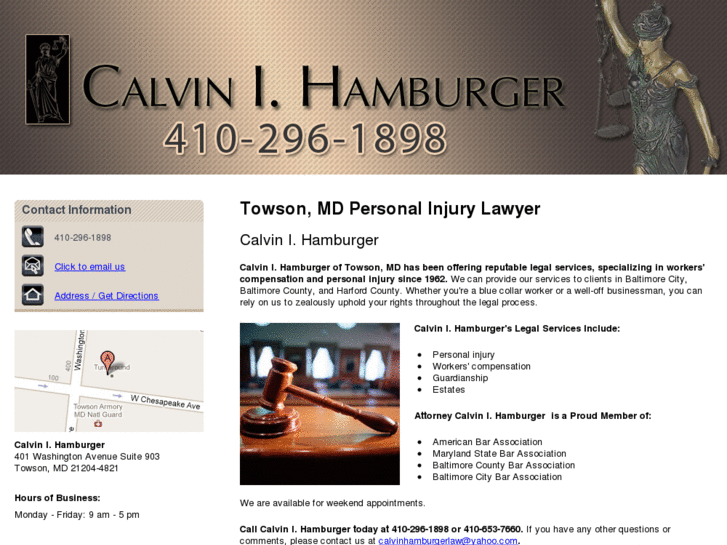 www.calvinhamburgerlaw.com