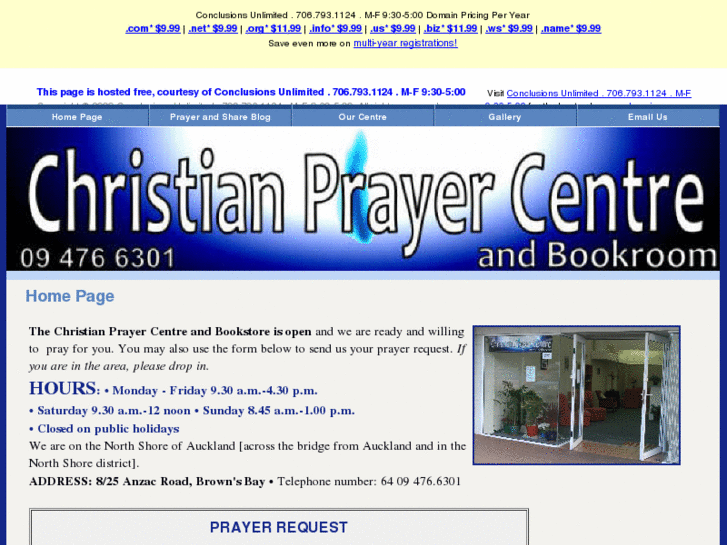 www.christianprayercentre.com