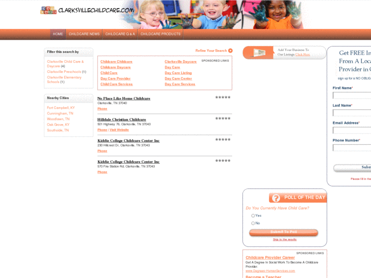 www.clarksvillechildcare.com