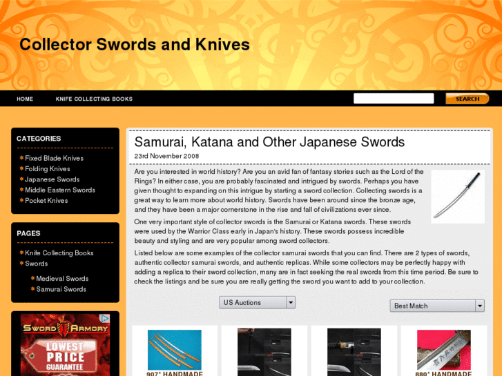 www.collectorswordsandknives.com