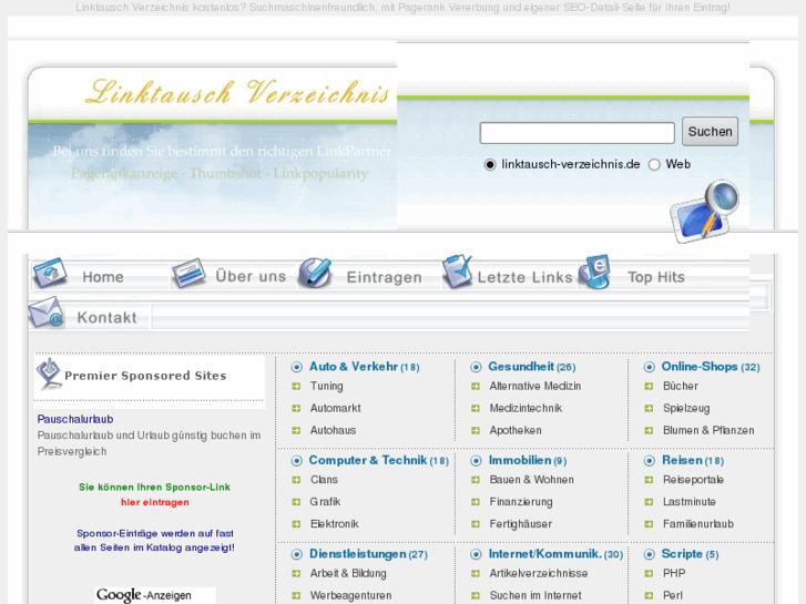 www.linktausch-verzeichnis.de