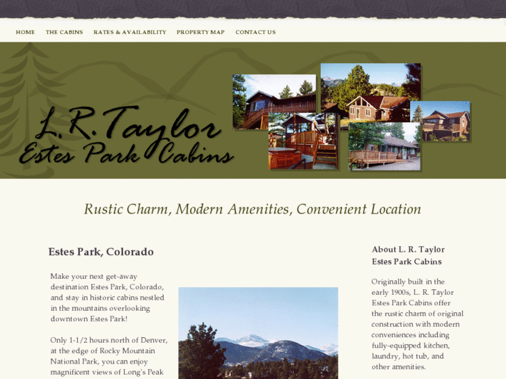 www.lrtaylorcabins.com