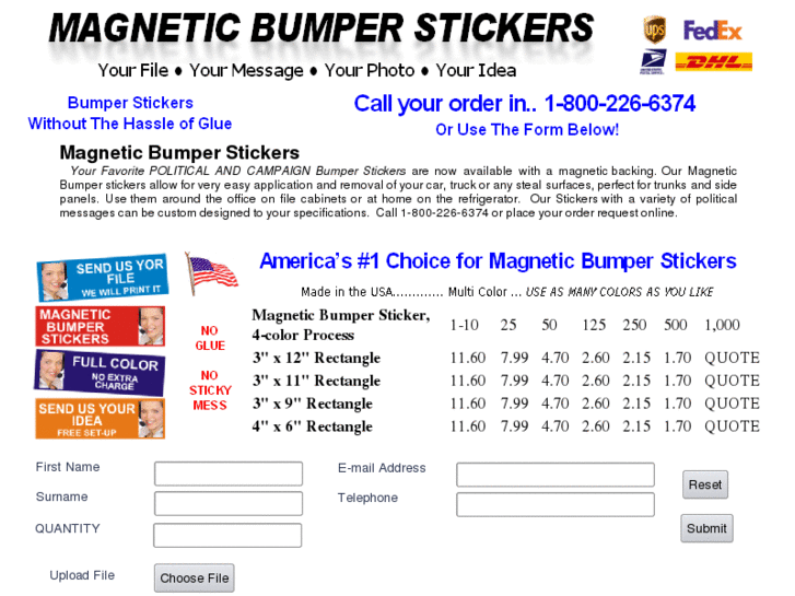 www.magneticbumperstickers.com