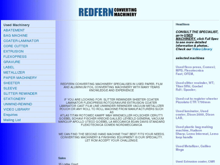 www.redfernmachinery.com
