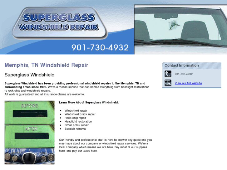 www.superglassrepair.net