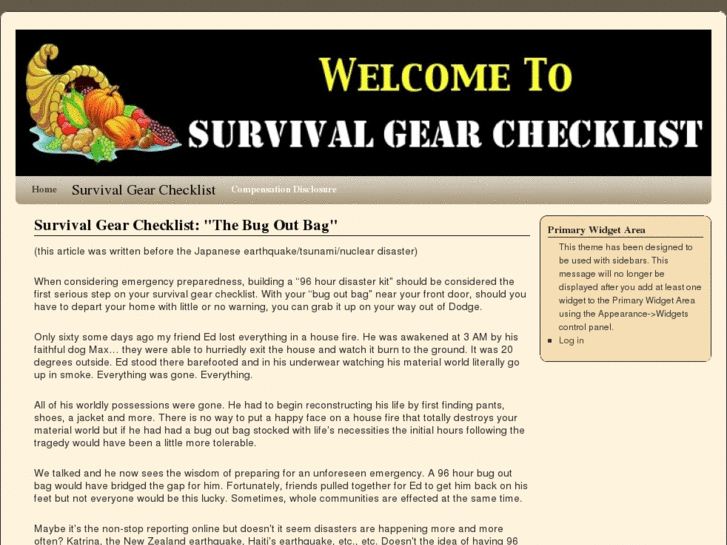 www.survivalgearchecklist.net