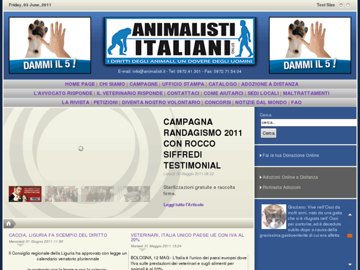 www.animalisti.it