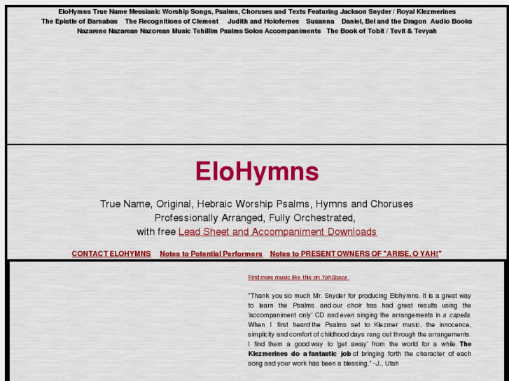 www.elohymns.com