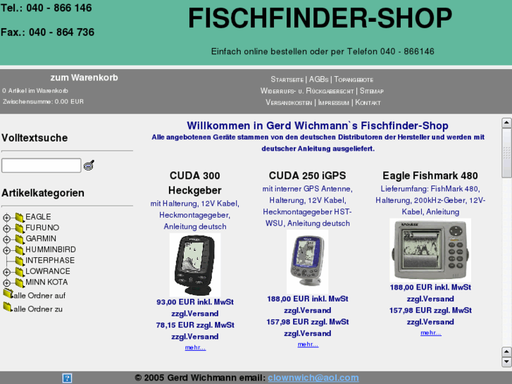 www.fischfinder-shop.com