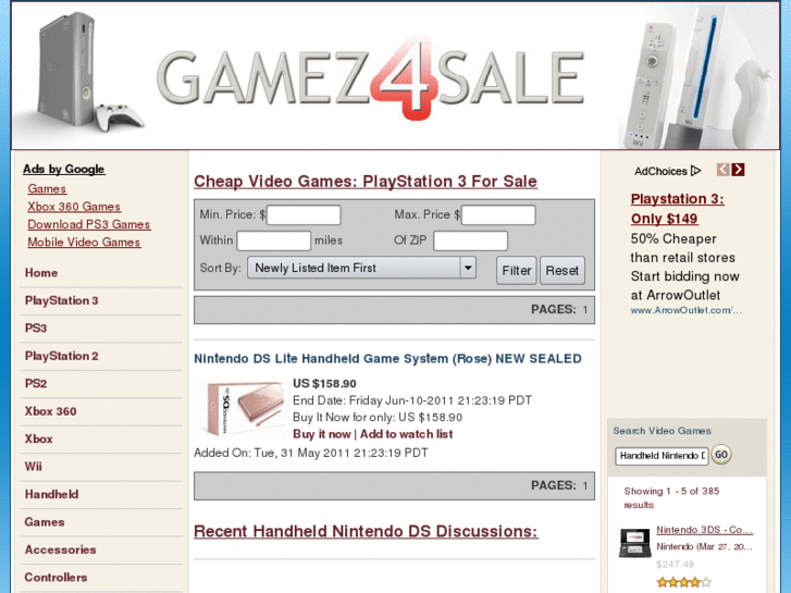 www.gamez4sale.com