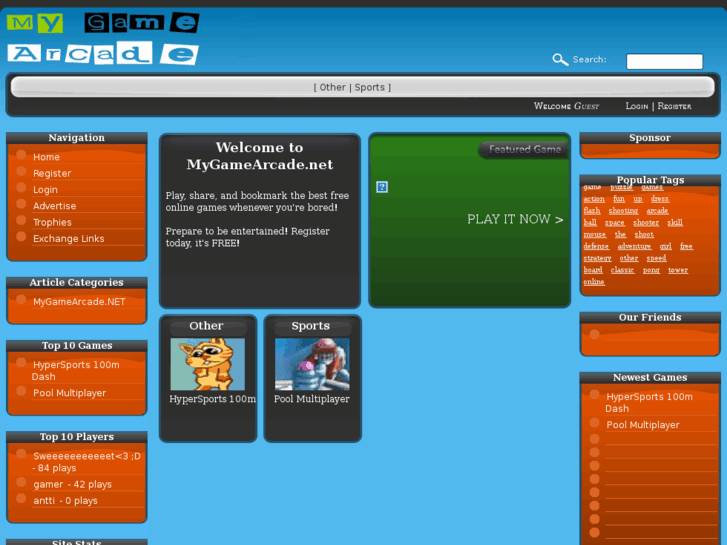 www.mygamearcade.net