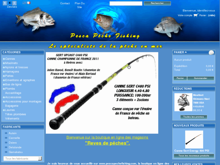 www.pescapechefishing.com