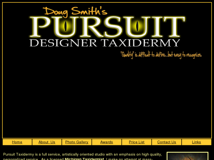 www.pursuittaxidermy.com