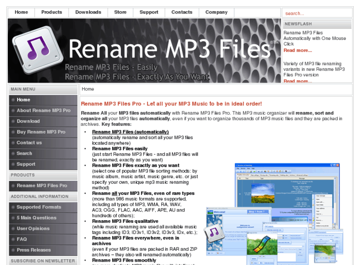 www.renamemp3files.net