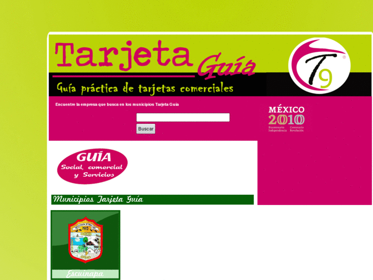 www.tarjetaguia.com.mx