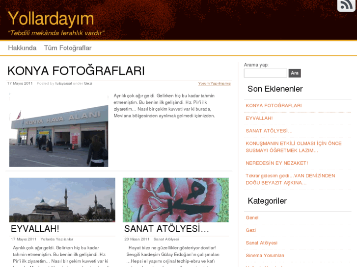 www.yollardayim.net